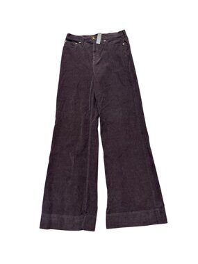 J.Crew Brown Corduroy Wide Leg Pants Tall 30T NWT